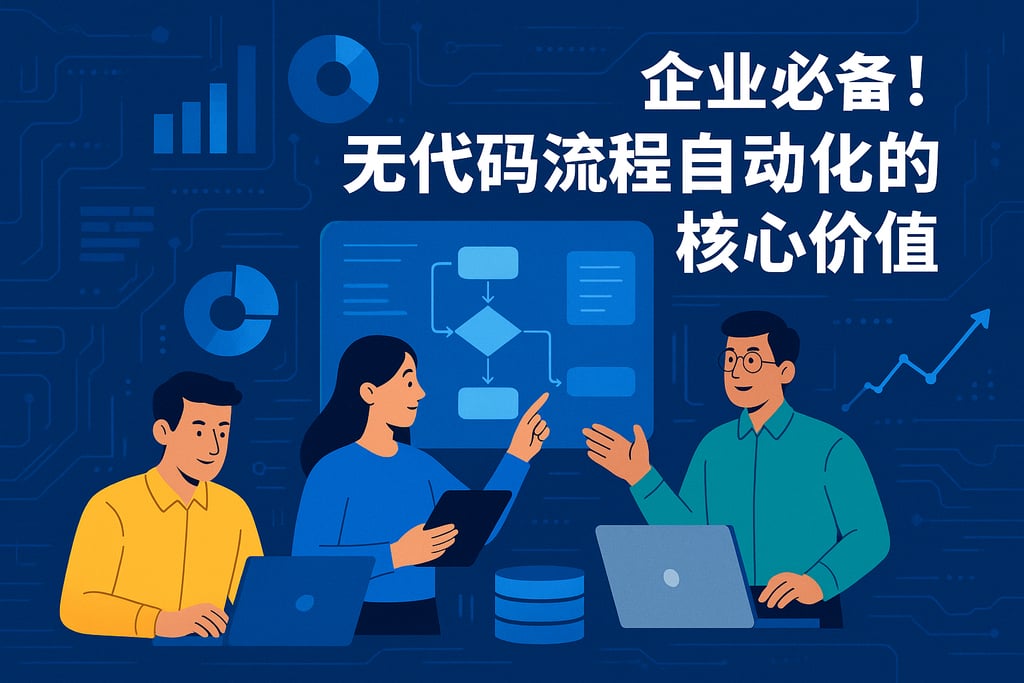 企业必备！无代码流程自动化的核心价值
