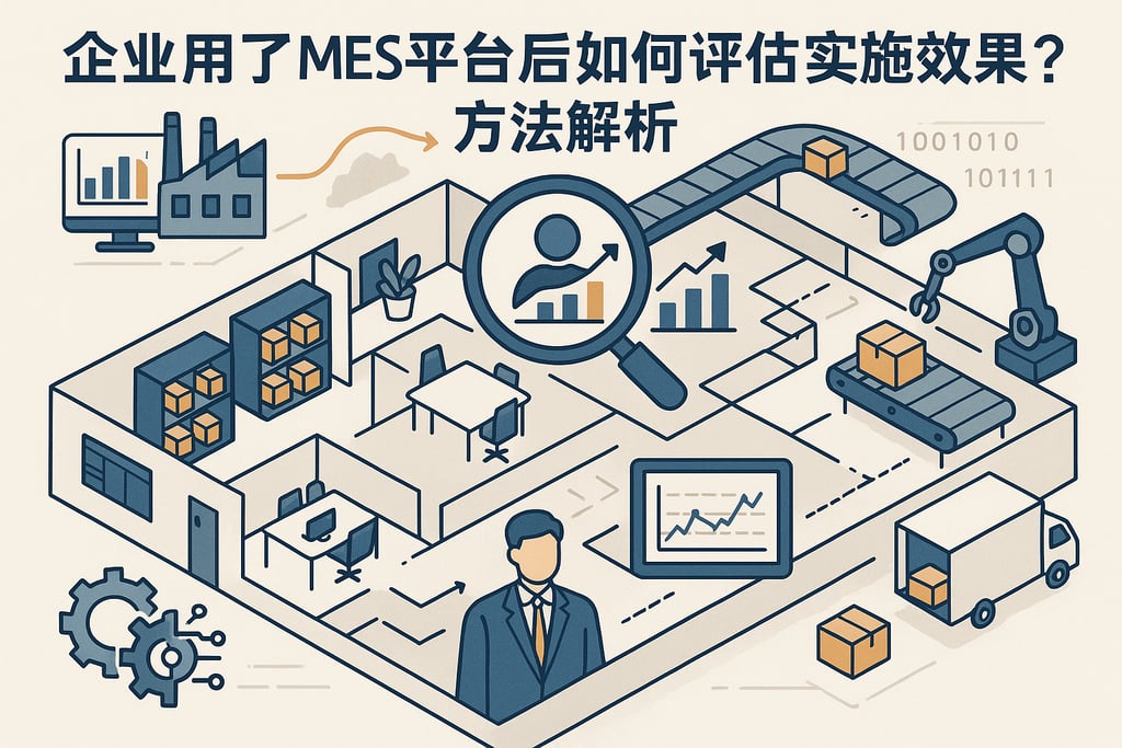 企业用了MES平台后如何评估实施效果？方法解析