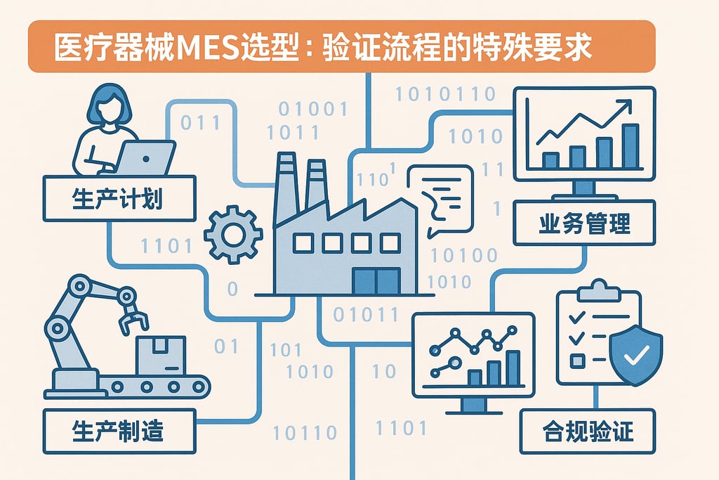 医疗器械MES选型：验证流程的特殊要求