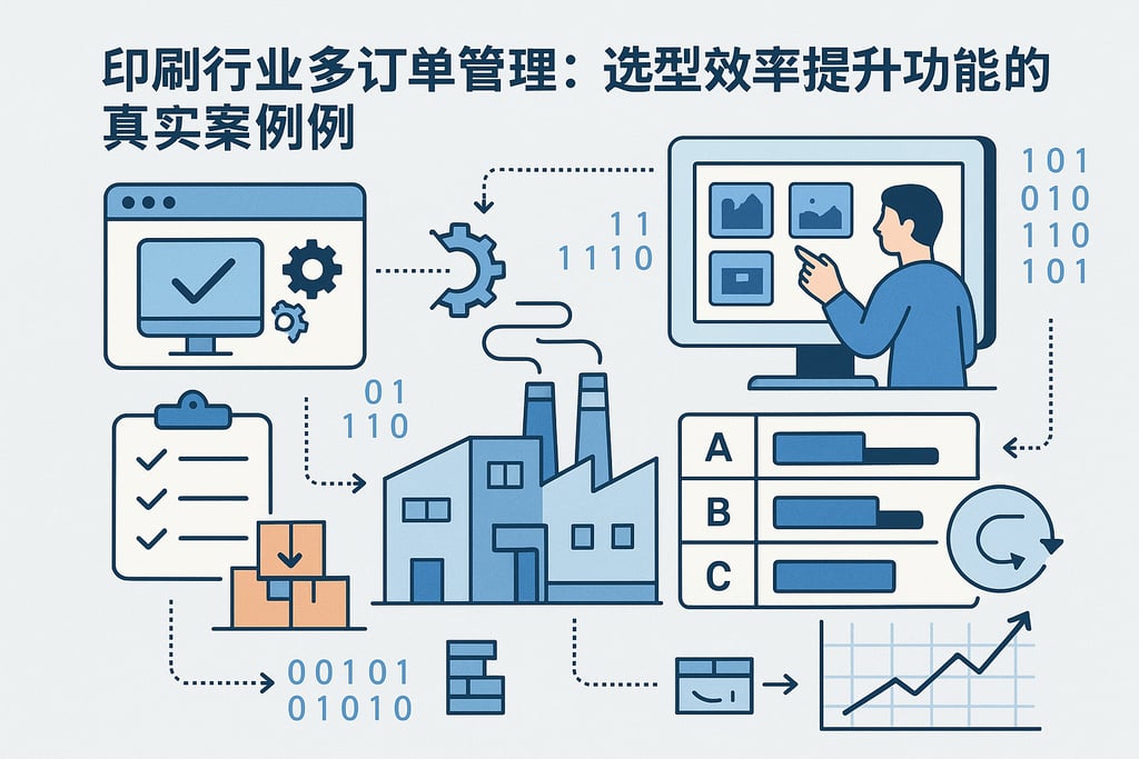 印刷行业多订单管理：选型效率提升功能的真实案例
