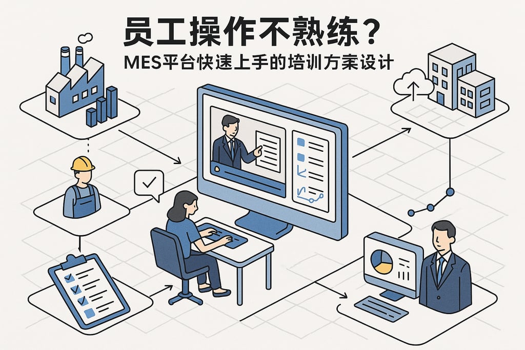 员工操作不熟练？MES平台快速上手的培训方案设计