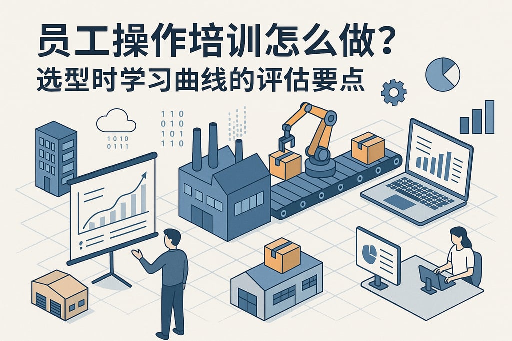 员工操作培训怎么做？选型时学习曲线的评估要点