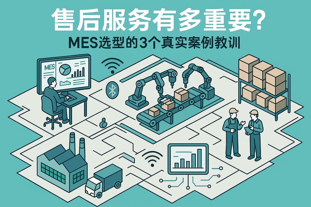 售后服务有多重要？MES选型的3个真实案例教训