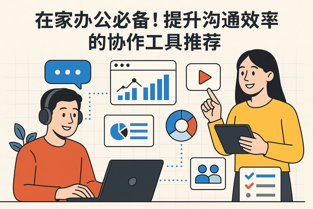 在家办公必备！提升沟通效率的协作工具推荐
