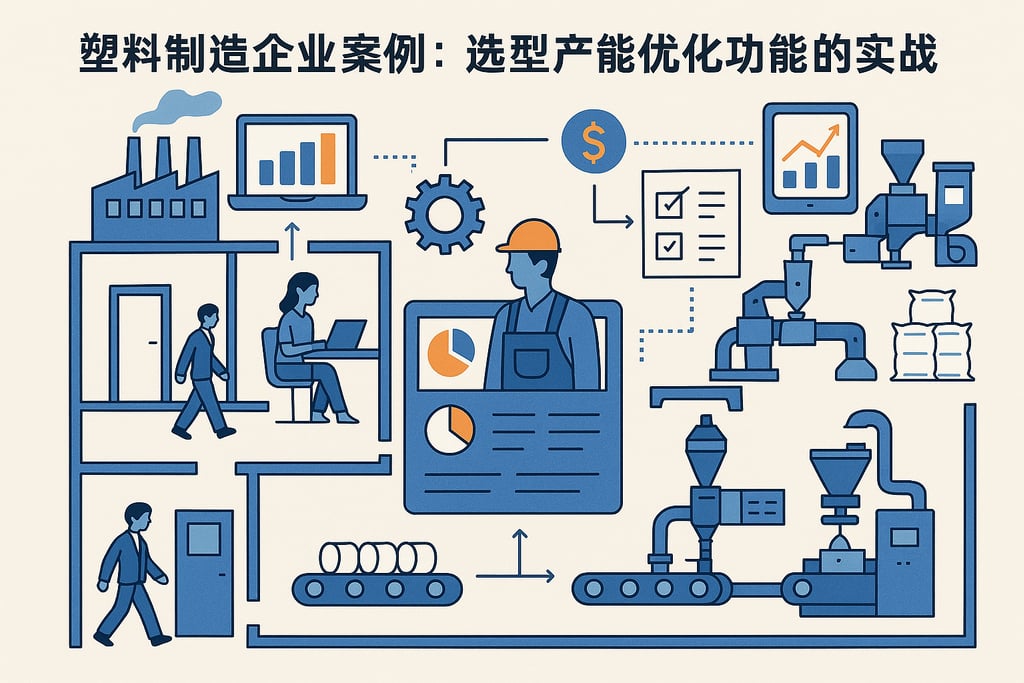 塑料制造企业案例：选型产能优化功能的实战效果