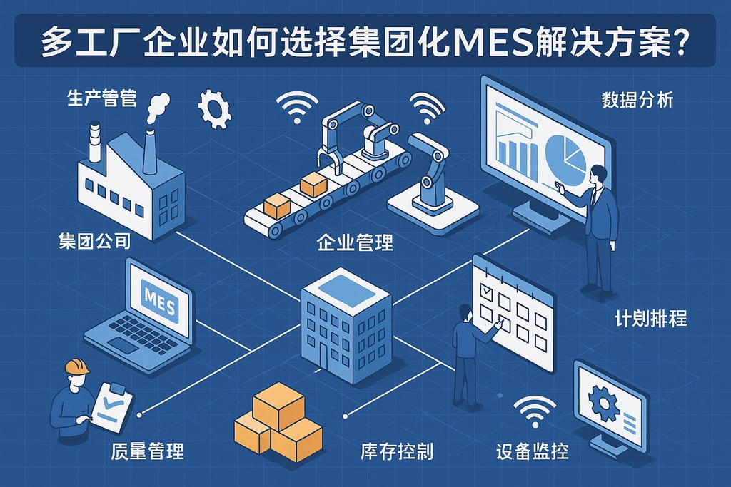 多工厂企业如何选择集团化MES解决方案？