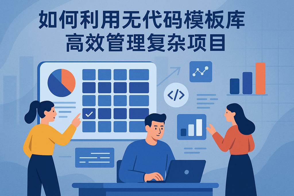 如何利用无代码模板库，高效管理复杂项目