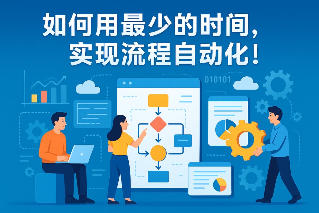 如何用最少的时间，实现流程自动化！