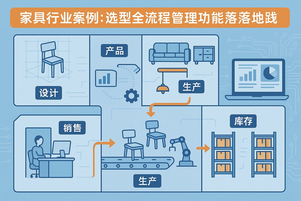 家具行业案例：选型全流程管理功能的落地实践