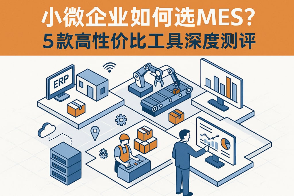 小微企业如何选MES？5款高性价比工具深度测评