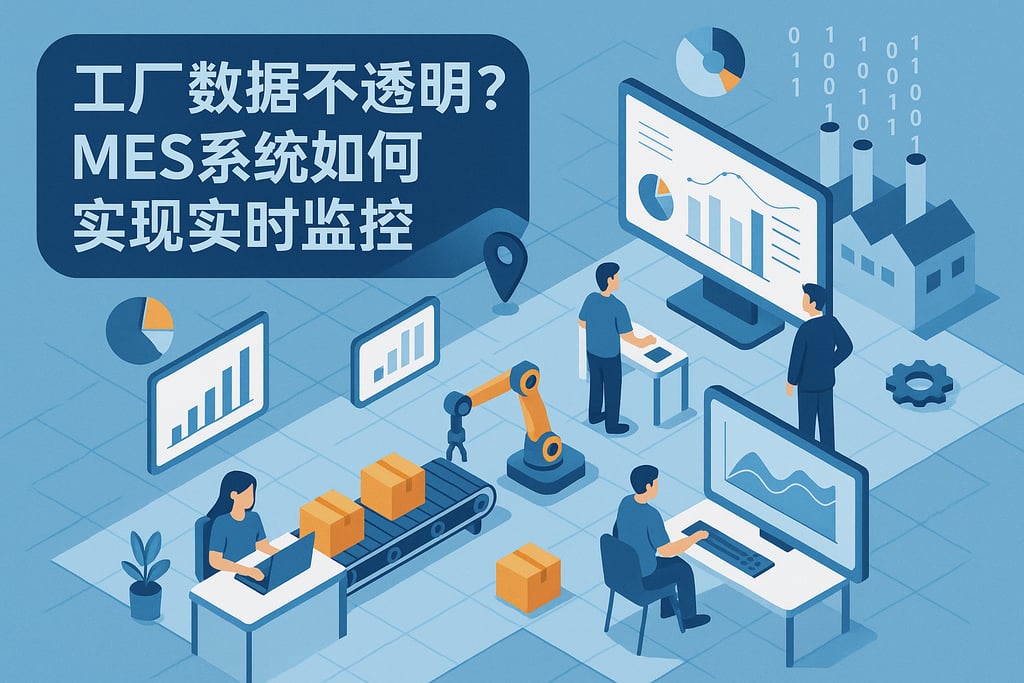 工厂数据不透明？MES系统如何实现实时监控