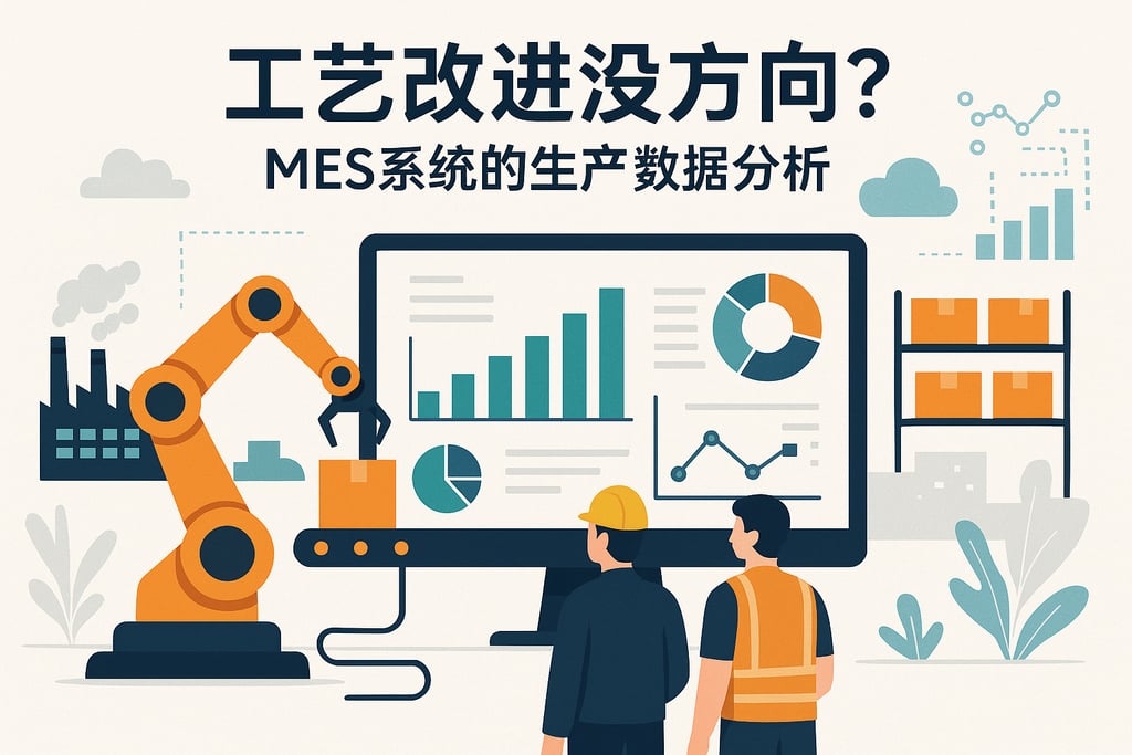 工艺改进没方向？MES系统的生产数据分析
