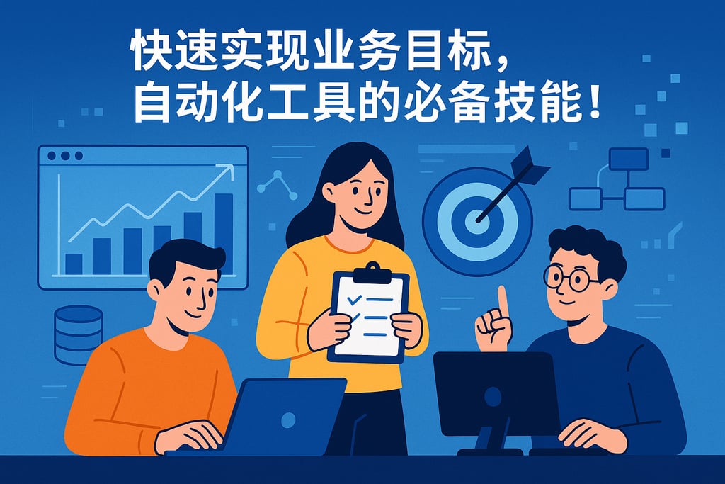 快速实现业务目标，自动化工具的必备技能！