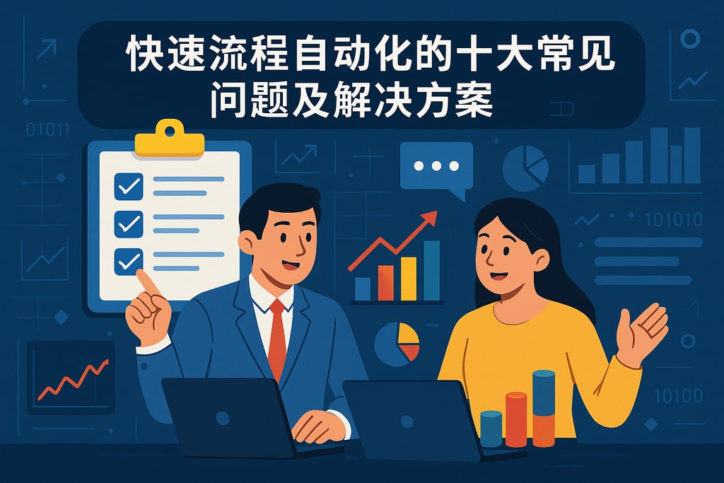 快速流程自动化的十大常见问题及解决方案