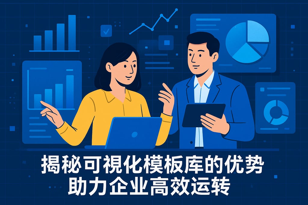 揭秘可视化模板库的优势，助力企业高效运转