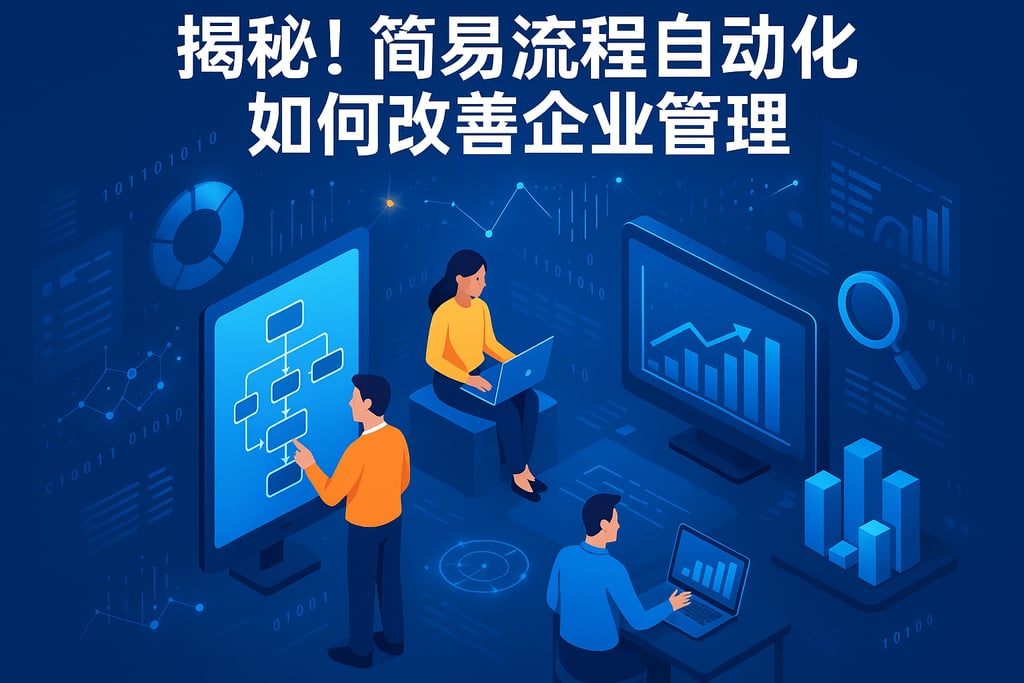 揭秘！简易流程自动化如何改善企业管理