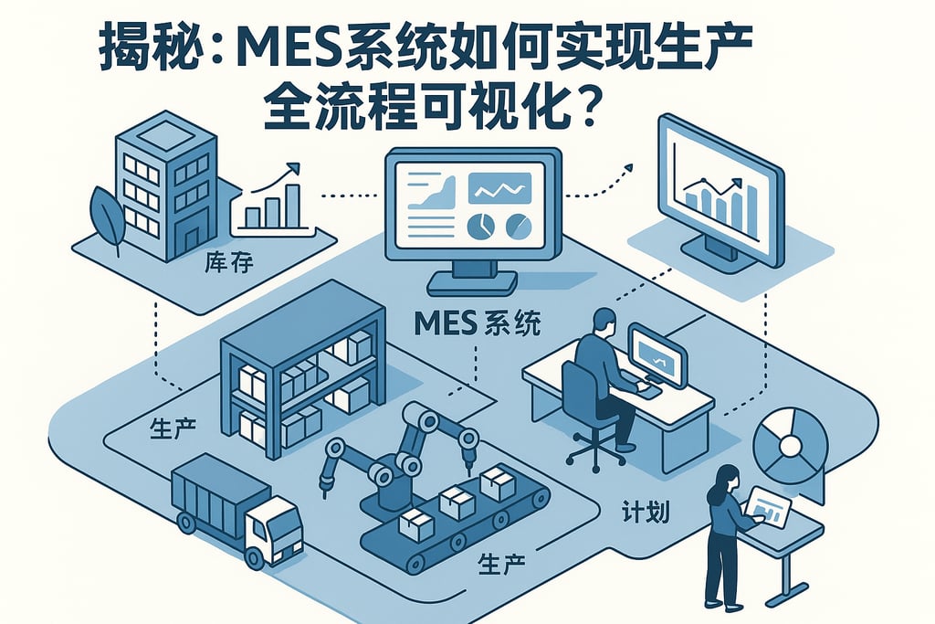 揭秘：MES系统如何实现生产全流程可视化？