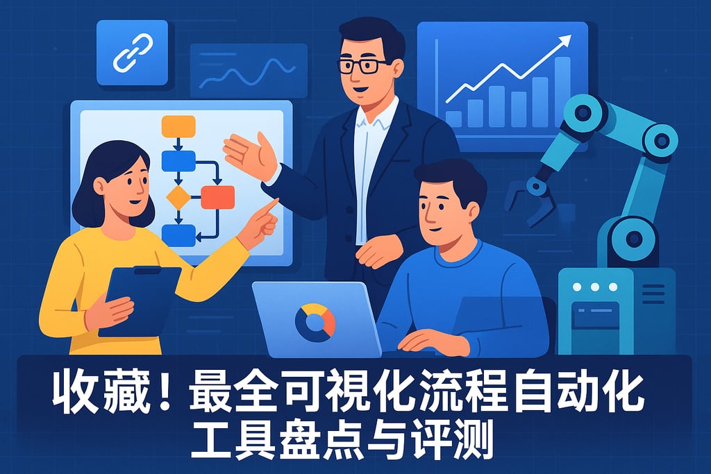 收藏！最全可视化流程自动化工具盘点与评测