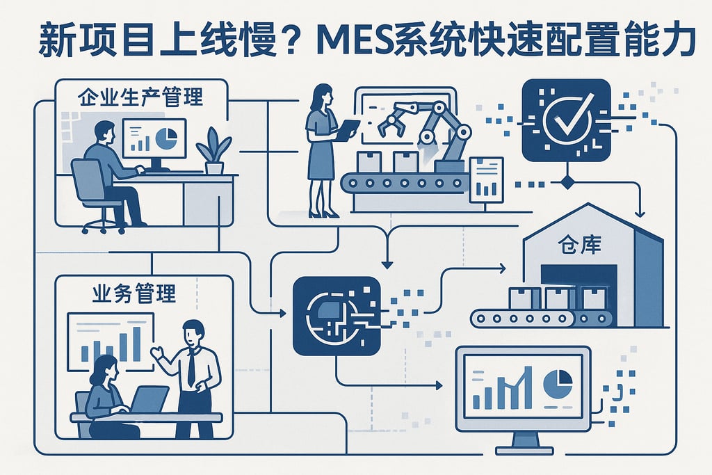 新项目上线慢？MES系统的快速配置能力