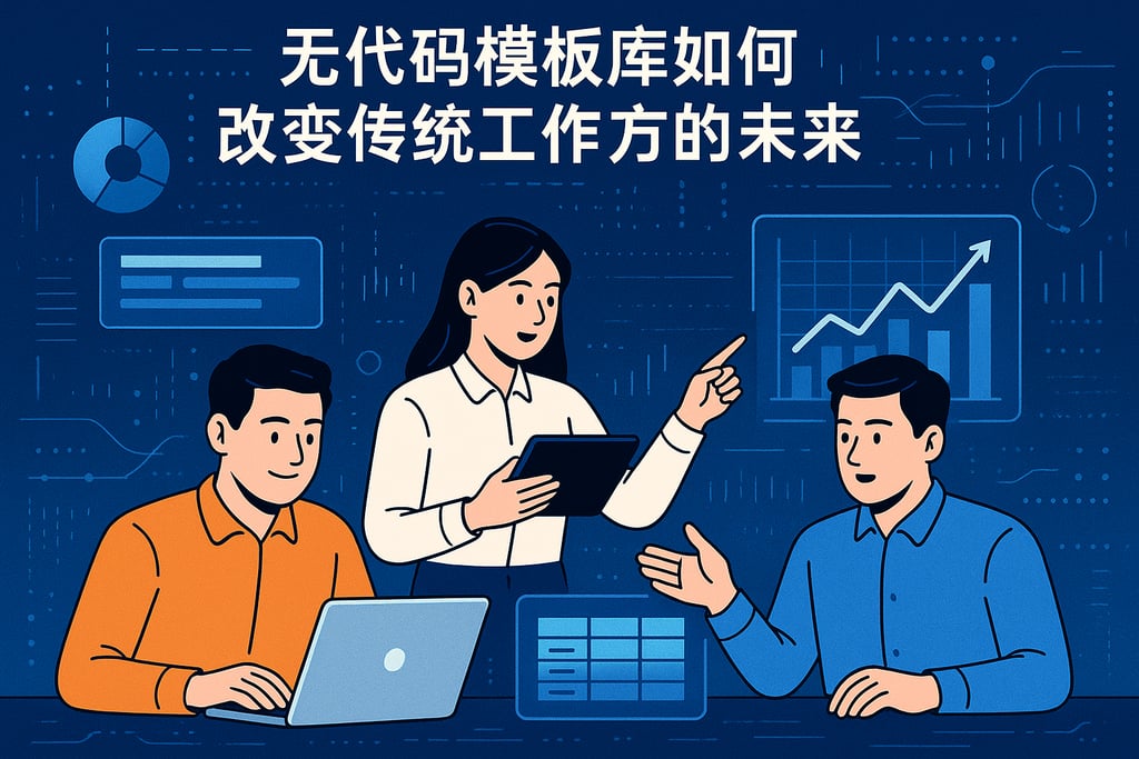 无代码模板库如何改变传统工作方式的未来