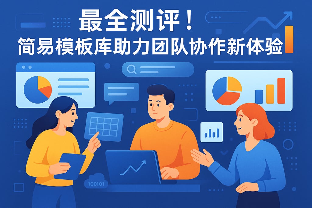 最全测评！简易模板库助力团队协作新体验