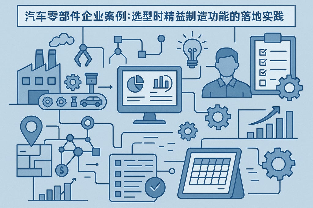 汽车零部件企业案例：选型时精益制造功能的落地实践