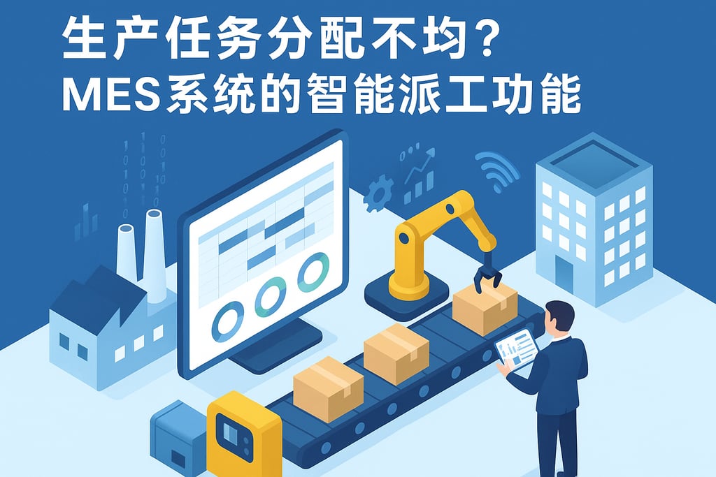 生产任务分配不均？MES系统的智能派工功能