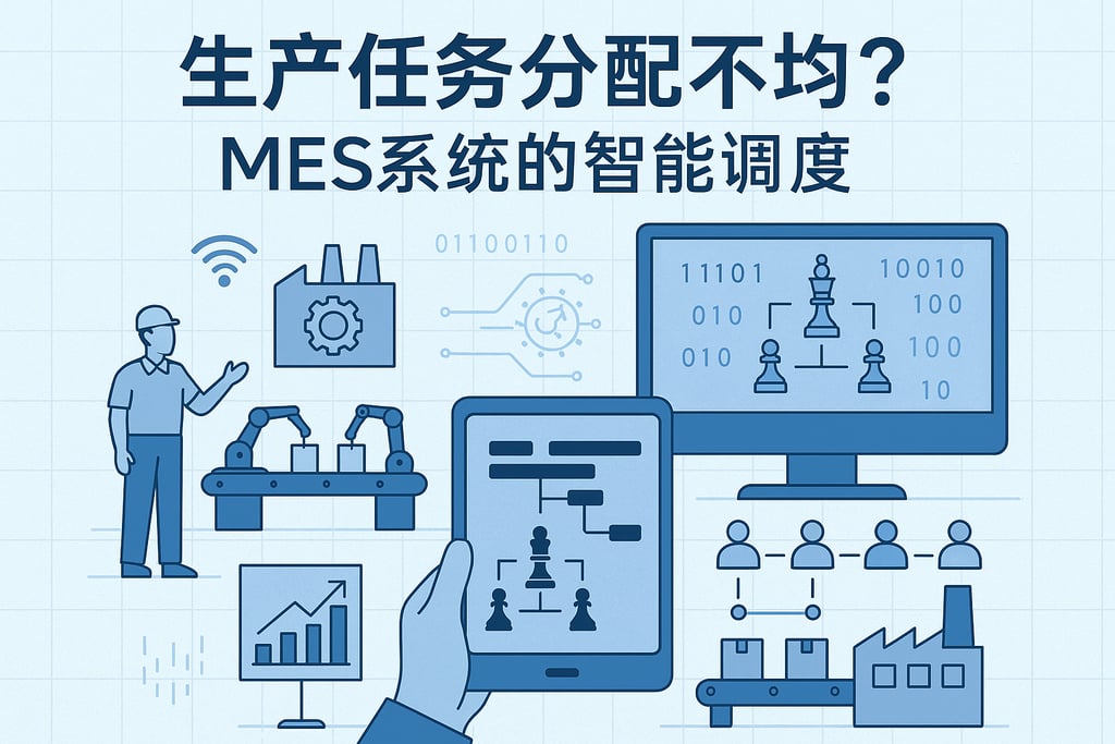 生产任务分配不均？MES系统的智能调度
