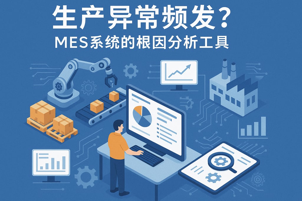 生产异常频发？MES系统的根因分析工具