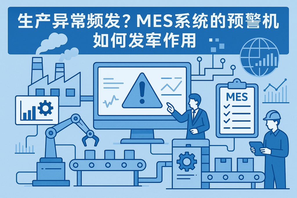 生产异常频发？MES系统的预警机制如何发挥作用