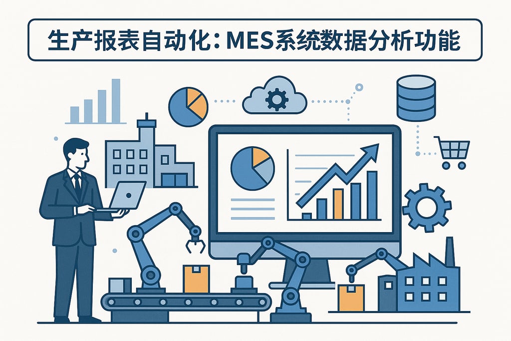 生产报表自动化：MES系统的数据分析功能