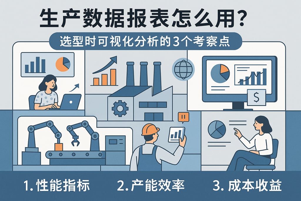 生产数据报表怎么用？选型时可视化分析的3个考察点