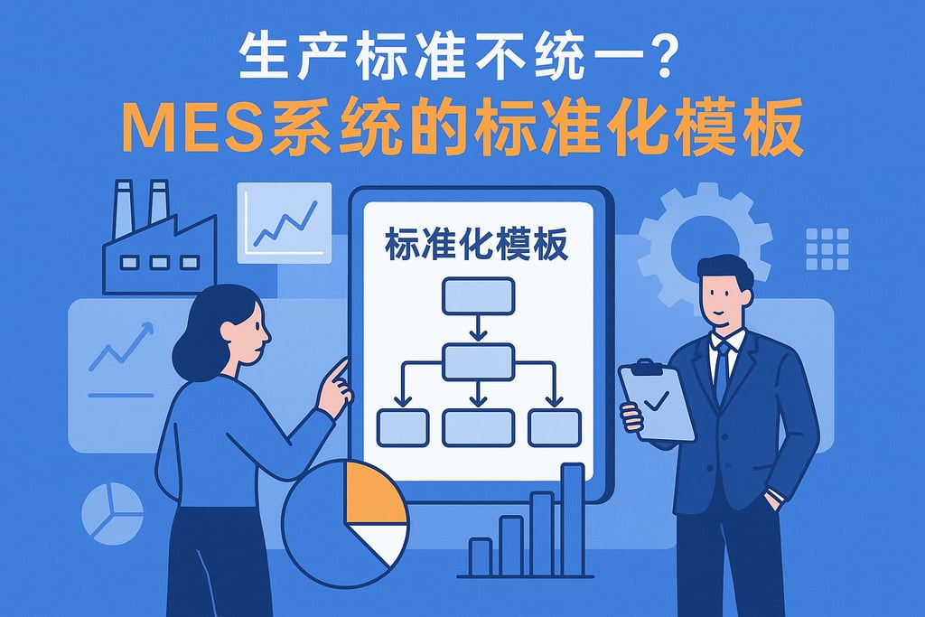 生产标准不统一？MES系统的标准化模板