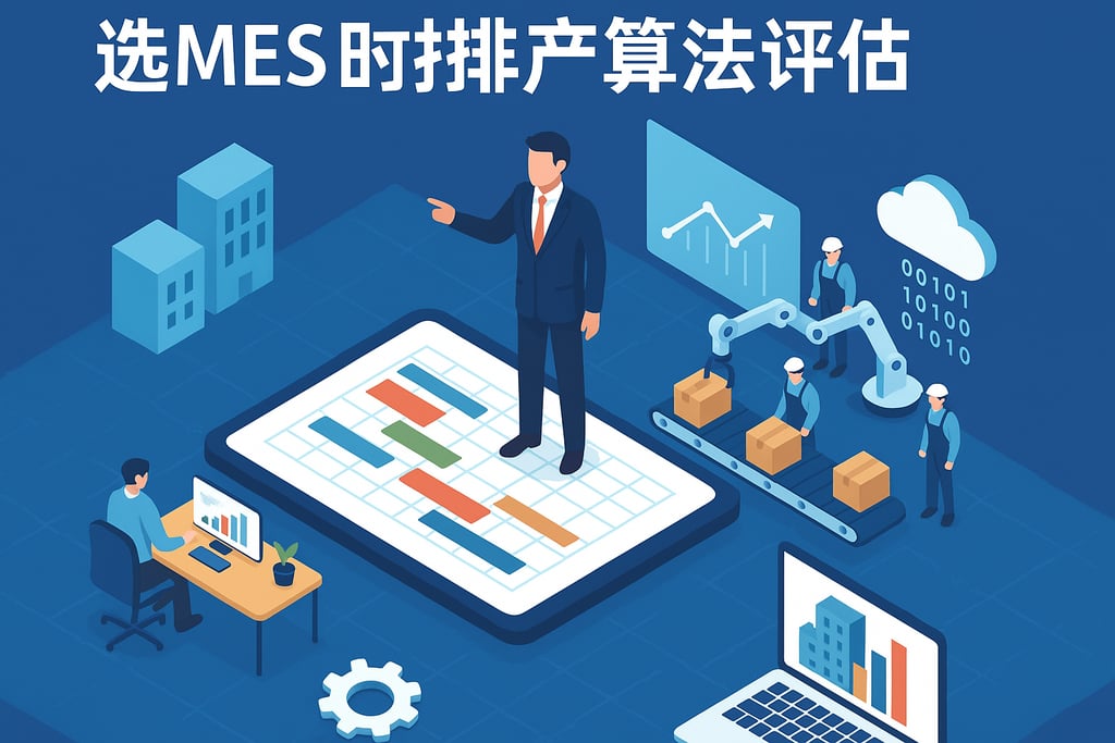生产计划总是不准？选MES时排产算法评估