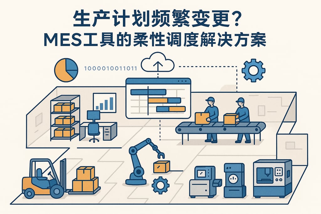 生产计划频繁变更？MES工具的柔性调度解决方案