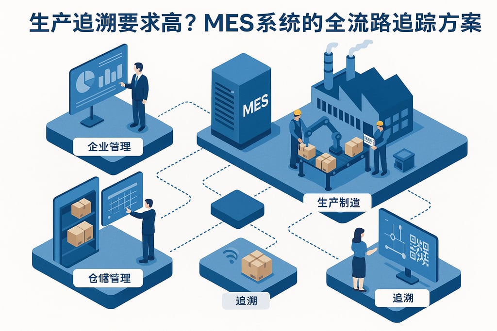 生产追溯要求高？MES系统的全流程追踪方案
