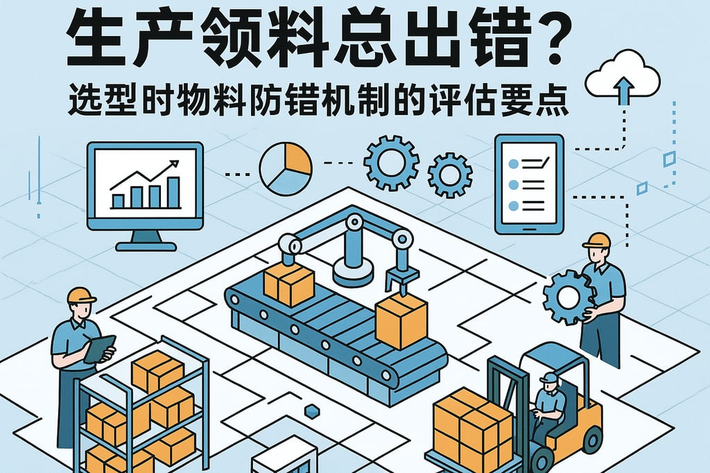 生产领料总出错？选型时物料防错机制的评估要点