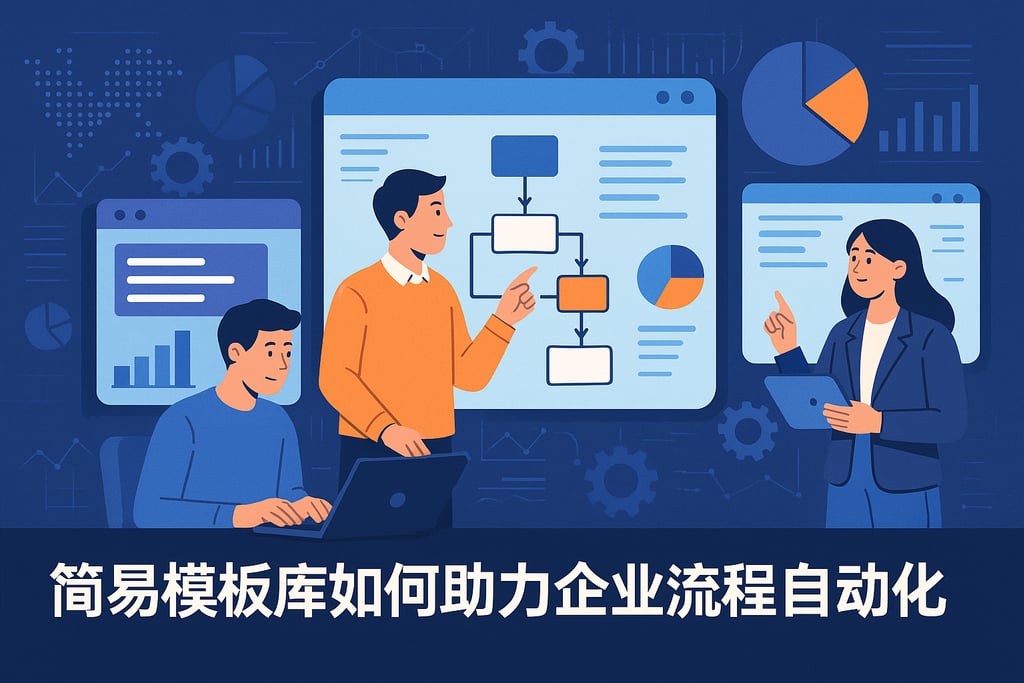 简易模板库如何助力企业流程自动化