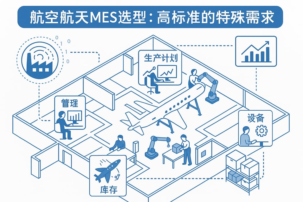 航空航天MES选型：高标准的特殊需求