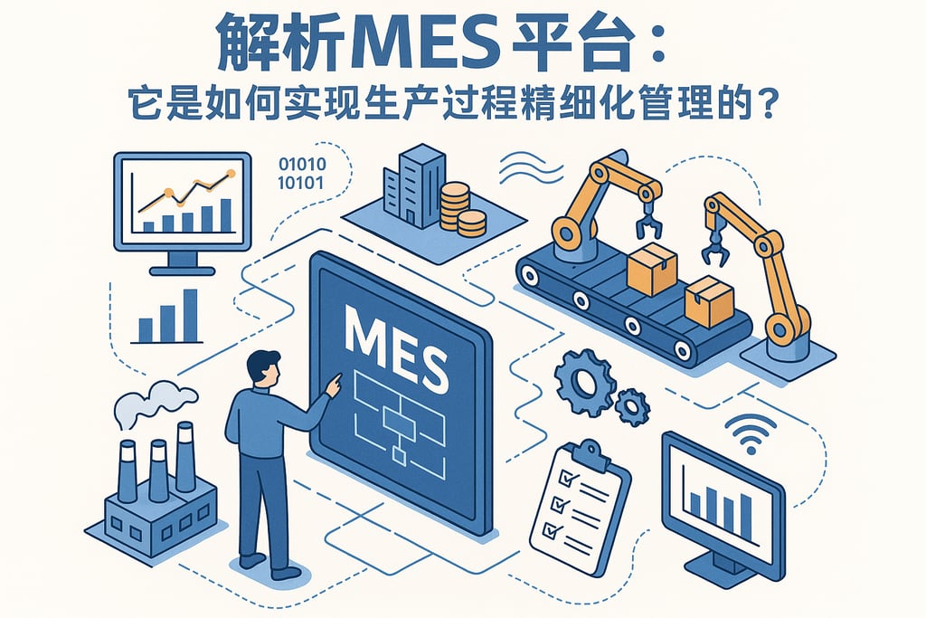 解析MES平台：它是如何实现生产过程精细化管理的？