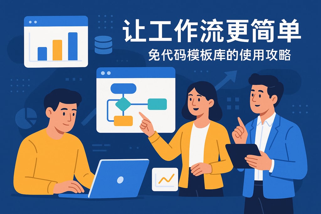 让工作流更简单，免代码模板库的使用攻略