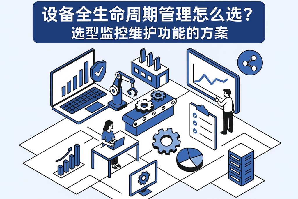 设备全生命周期管理怎么选？选型监控维护功能的方案
