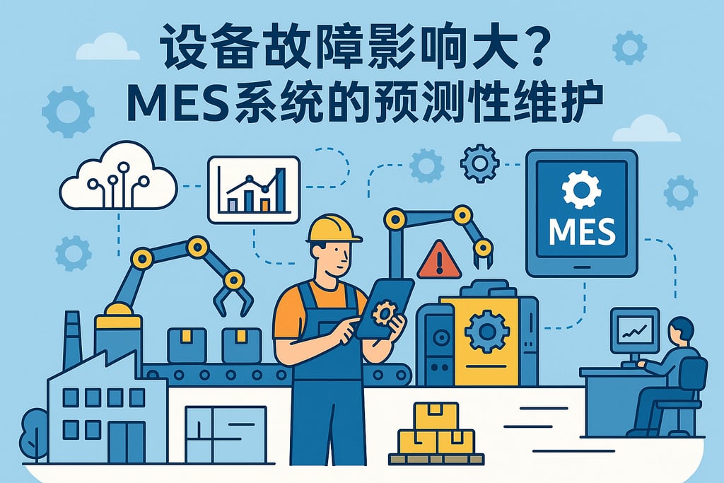 设备故障影响大？MES系统的预测性维护