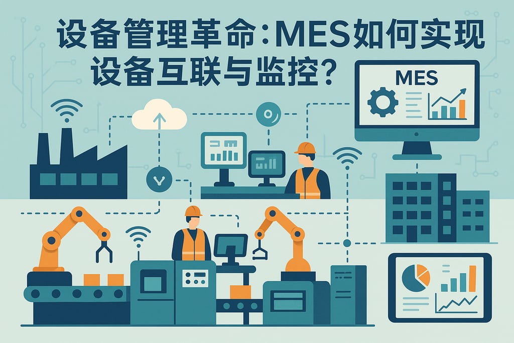 设备管理革命：MES如何实现设备互联与监控？