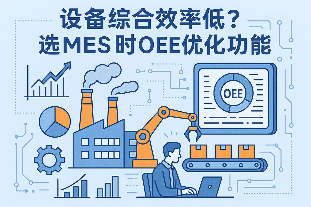 设备综合效率低？选MES时OEE优化功能