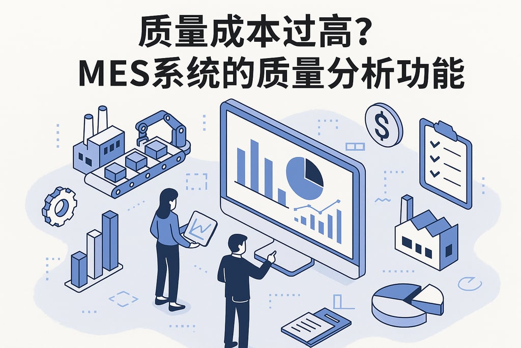 质量成本过高？MES系统的质量分析功能