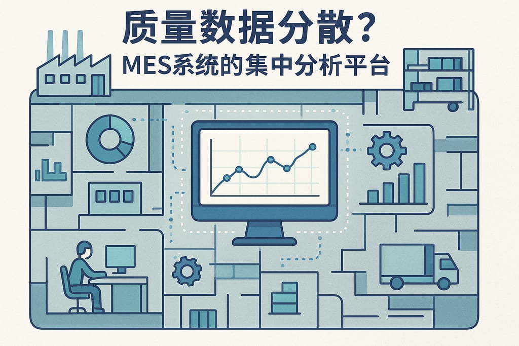 质量数据分散？MES系统的集中分析平台
