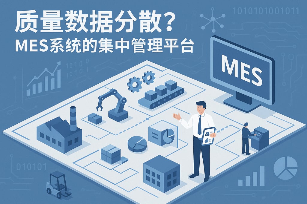 质量数据分散？MES系统的集中管理平台