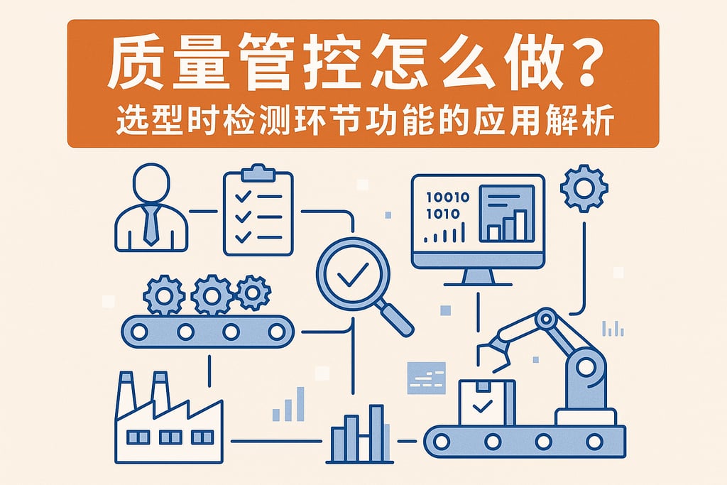 质量管控怎么做？选型时检测环节功能的应用解析
