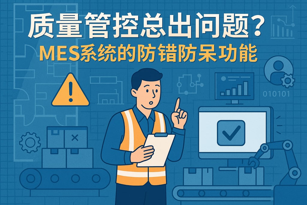 质量管控总出问题？MES系统的防错防呆功能